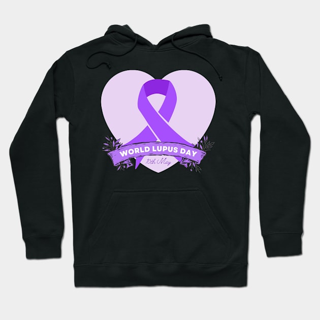 World Lupus Day - Lupus Awareness Hoodie by Ivanapcm